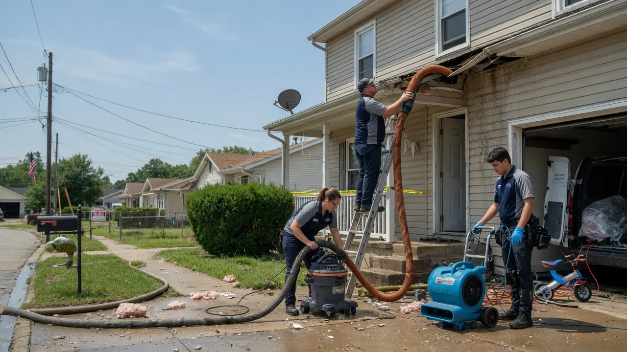 Water Damage Restoration in Matherville, IL near me